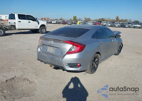 2021 Honda Civic Sport z USA, uszkodzony, nr VIN 2HGFC2F87MH519835